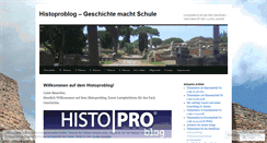 Desktop Screenshot of histoproblog.org